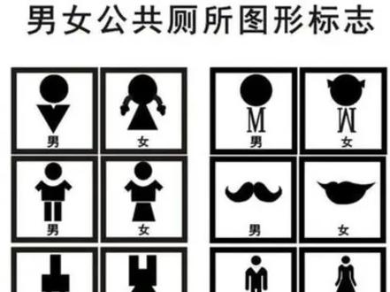 都是厕所标识惹的祸!#人生感悟 #社会 #社会百态