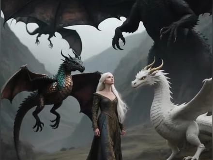 权力的游戏 龙妈的三条巨龙#权力的游戏