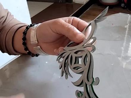 手工剪纸角花喜欢点赞收藏