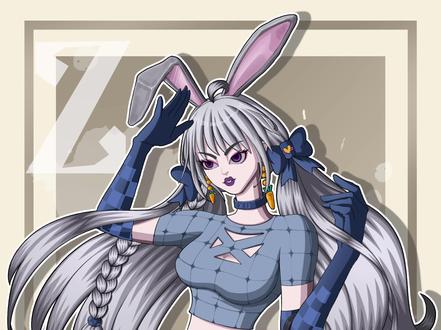 第15集/朱迪拟人:耳朵耷拉下来也很萌!#插画师 #原创插画 #朱迪尼克 #我在抖音画画@抖音能量站 @DOU+小助手