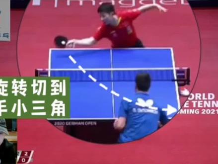 顺逆旋转你都搞不清,你接啥发球啊?#乒乓球#乒乓球战术 #老耶解乒乓 #马龙 #奥恰洛夫