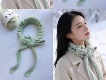 双层花边围巾🧣假领子钩织视频教程 🧵:@雪妃尔毛线 魔法球
🎨:104夏荷
🪡:4.0mm
📝:感谢@小毛球球 的分享
#钩织视频教程 #手工编织围巾 #织围巾 #钩织假领子 #织围脖