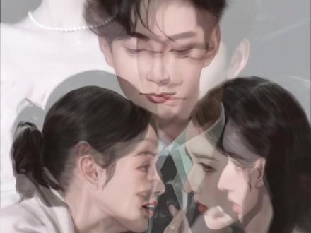 承认吧,你们会看好几遍#画画 #板绘过程 #陈星旭 #周也 #王玉雯