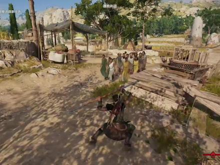 刺客信条:奥德赛 万恶之源就是在去升级长矛的路上,肝神教碎片 #单机游戏 #信仰之跃 #刺客信条