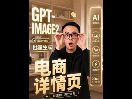 Gpt-image2杀疯了,批量生成电商详情页教程来了!#GPT #IMAGE2