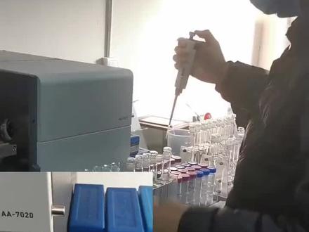 东西分析原子吸收,石墨炉法手动进样、高温元素测试效果显示仪器优异性能!#东西分析 #民族高端品牌