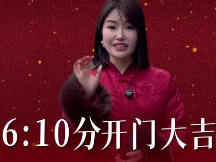 大年初一开门吉时你知道吗?#民间习俗 #新年 #记录生活