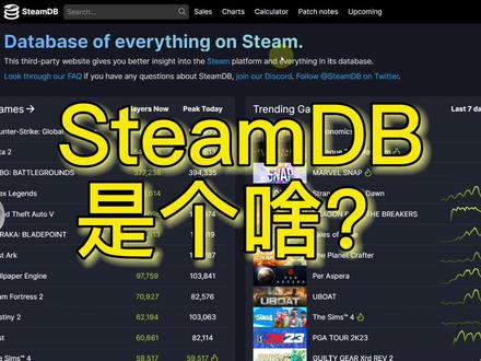 Steamdb是什么?怎么用Steamdb查询游戏的史低价格 #steam游戏 #Steamdb
