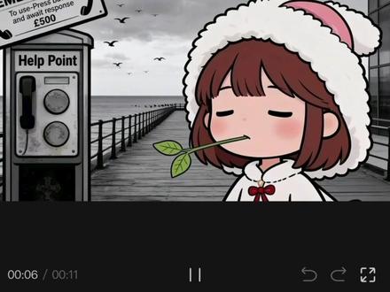 忧郁叼草保姆级教程#豆包ai #豆包出大片有两把刷子 #忧郁叼草 #在夜半三更过天桥 #教程