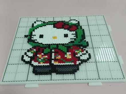 #拼豆 自制拼豆反转小工具,拼豆再也不用镜像图纸了。