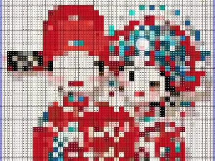 超简单的拼豆图纸教程来啦#拼豆#拼豆教程#十字绣爱好者#醒图 #醒图创作者