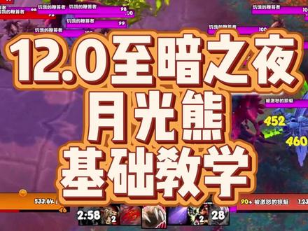 12.0.5至暗之夜月光熊T 基础教学