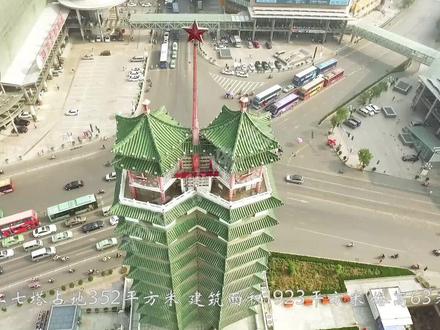 郑州地标记忆:二七塔。它可是中国最年轻的全国重点文物保护单位。#二七塔 #郑州记忆 #文物保护 #我的城市