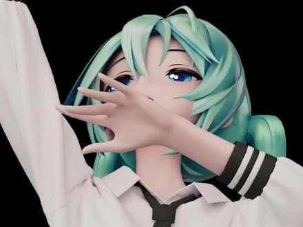 GimmexGimme——初音未来#这谁顶得住啊 #二次元 #虚拟偶像 #初音未来