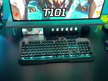 狼蛛T101键盘鼠标套装机械手感电脑笔记本通用键盘套装性价比键盘#键鼠套装 #键盘推荐 #游戏外设 #狼蛛