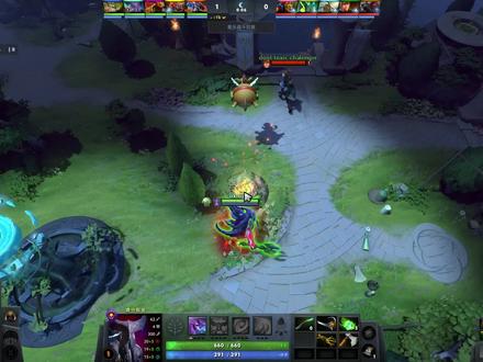 【DOTA2】虚空假面装备超维逆族至宝后,技能跟物品都有特效! #游戏精彩时刻 #dota2 #细节操作
