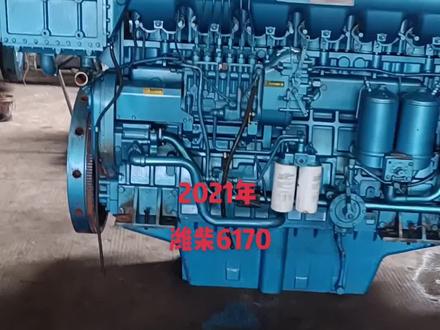 潍柴6170 2021年的机器 安装基本没使用#柴油发动机 #船用柴油机 #潍柴 #源头实力厂家