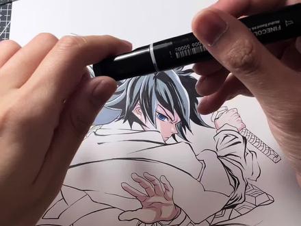 🎨“不辱最强水柱之名...” #鬼灭之刃 #富冈义勇 #锖兔 #真菰 #手绘 临摹
绘画工具🛠️:梅森尼斯马克笔