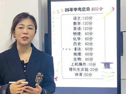 秦皇岛生物地理还计入中考总分吗#中考