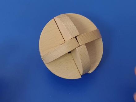 鲁班锁之鲁班球解法#鲁班锁 #烧脑 #益智玩具