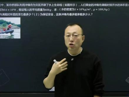 一个视频带你搞定浮力计算的四大方法及应用 #初中物理 #中考物理 #浮力 #计算 #涨知识