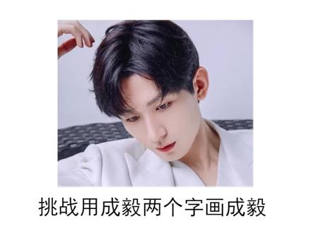 这是你们的李相夷吗?用成毅两个字画成毅#字画像挑战 #莲花楼