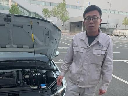 大众汽车发动机自动下沉技术 #汽车知识