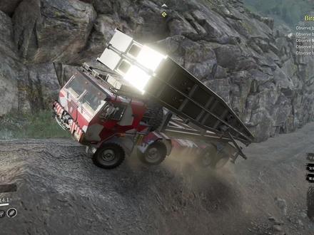 我直接躺路边!雪地奔驰 #旋转轮胎泥泞奔驰 #雪地奔驰