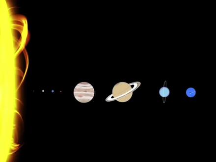 手绘八大行星木星土星🪐太难画了!