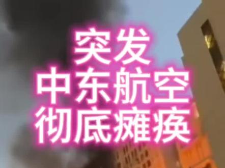 突发!中东航空彻底瘫痪!亚欧航班全乱了!#中东突发 #中东航空瘫痪 #航班取消 #国际航班 #迪拜机场