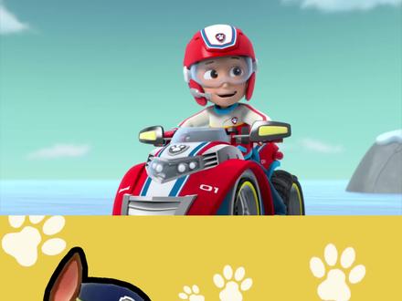 汪汪队之狗狗拯救受困的鹿#动画 #儿童动画 #启蒙早教