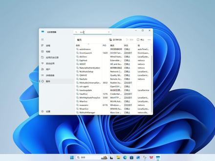 win11操作之任务管理器 任务管理器可以说是最常用的调试工具。
在win11下添加了搜索功能,让这个工具如虎添翼。