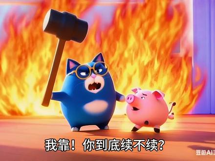 快点续火花!#续火花 #火花 #半猫 #抽象 #闺蜜