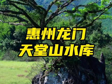 惠州龙门天堂山水库,一个风景如画,世外桃源的宝藏地,很适合露营钓鱼、浆板、游泳,两驱轿车可直达,详细攻略可查看主页上一条视频作品。无痕露营,请带走所有垃圾!#户外露营 #露营⛺