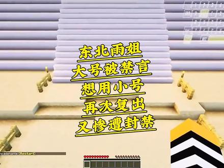 东北雨姐大号被禁言,想用小号再次复出又惨遭封禁#东北雨姐