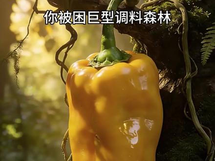 巨型调料森林里,你选择吃什么#AI #解压视频 #asmr #助眠视频