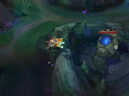 对线老卡特教学局,鱼人2段跳连续越墙逃生,小鱼人E技能的顶级技巧!满满干货,耐心看完上大分!#lol #芒果鱼 @绵绵慕斯🥐