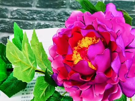 #你们要的牡丹花心教程来了 #收藏起来吧 #手工花制作 #丝带花 @178手工团队运营官