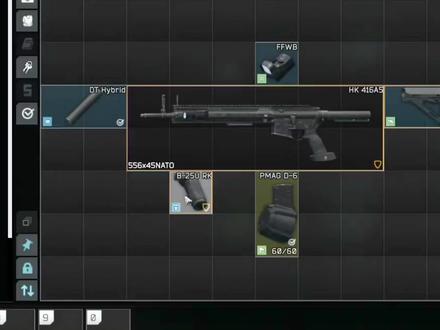 #逃离塔科夫 新档六甲顶配HK416 超模战神