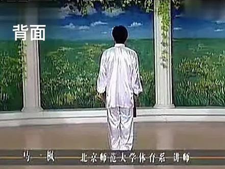 太极功夫扇第一套 李德印讲解演练