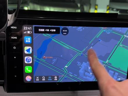 途观L如何把导航地图投屏在仪表盘上#用车技巧 #途观l