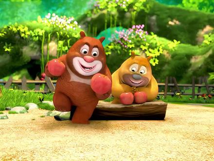 熊二小时候也太呆萌了吧 #熊出没 #夏日暴击 #呆萌