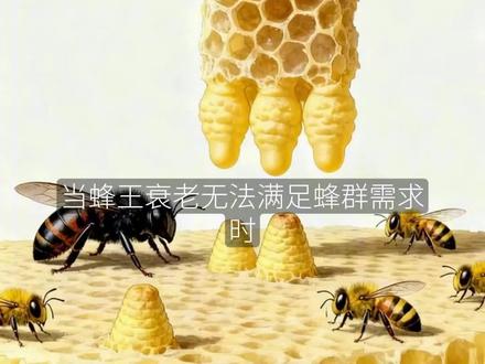 工蜂为什么要淘汰老蜂王 #蜜蜂养殖 #养蜂技术分享 #养蜂知识分享