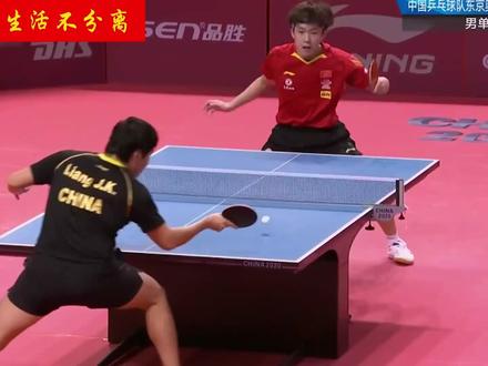 王楚钦暴力弧圈战例集锦,谈乒乓球先进打法,为何成为未来之星