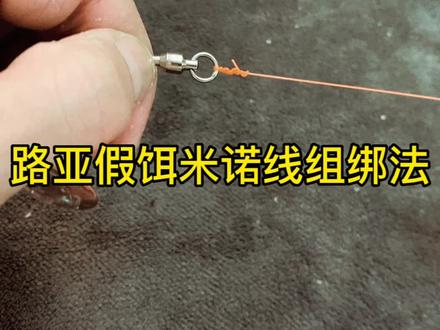 深海拖钓假饵米诺线组绑法,钓鱼界的冠军结,非常实用建议收藏#路亚饵绑法 #路亚入门新手教程