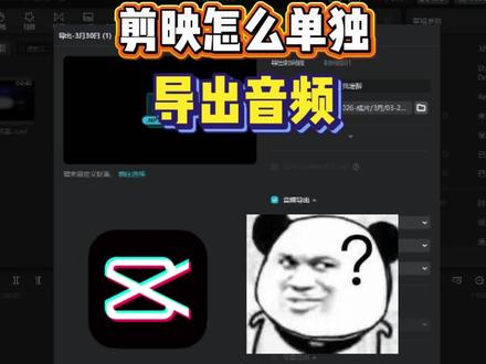 剪映怎么单独导出音频 #音频格式转换器 剪映怎么单独导出音频,怎么提取视频里的音乐,其实剪映几步就能完成#剪映剪辑教程 #剪映导出音频 #视频怎么提取成音频MP3 #视频转换成MP3