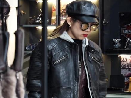 是《狂飙——安心》帅还是我们主播更帅#皮衣控 #复古穿搭 #美式复古 #绵羊皮 #皮衣