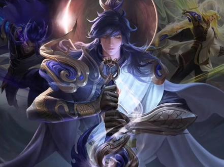 李信一念神魔,也太帅了吧!!!#王者荣耀 #充能计划 #画 @抖音小助手