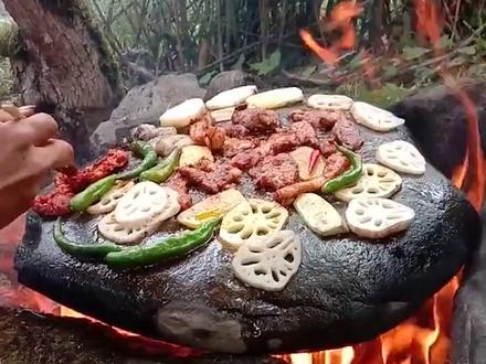 这就是为什么说不能随便在石头上做饭的原因 #涨知识 #科普