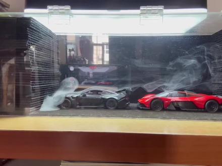 直观看看尾流的作用#飞驰人生#汽车模型收藏 #风洞测试